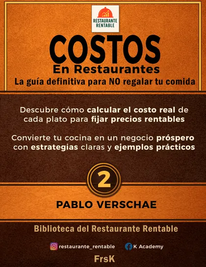 Portada de Costos en Restaurantes