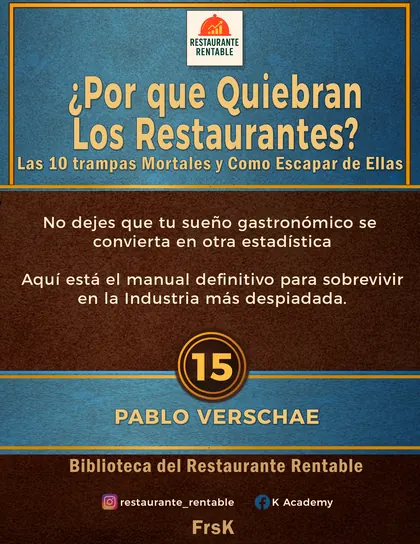 Portada de ¿Por qué Quiebran los Restaurantes?